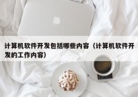 计算机软件开发包括哪些内容（计算机软件开发的工作内容）