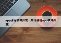 app编程软件开发（如何编程app软件开发）