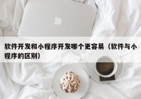 软件开发和小程序开发哪个更容易（软件与小程序的区别）