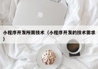 小程序开发所需技术（小程序开发的技术需求）